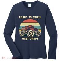 Ready To Crush First Grade Back To School Women's Long Sleeve Shirt thumb 0