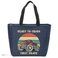 Ready To Crush First Grade Back To School Tote Bag thumb 0