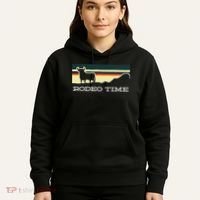 Rodeo Time Cowboy Wild West Cow Horseman Ranch Lasso Boots Hoodie thumb 5