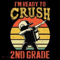 Ready To Crush Second Grade Back To School Dabbing Boy Backpack thumb 2