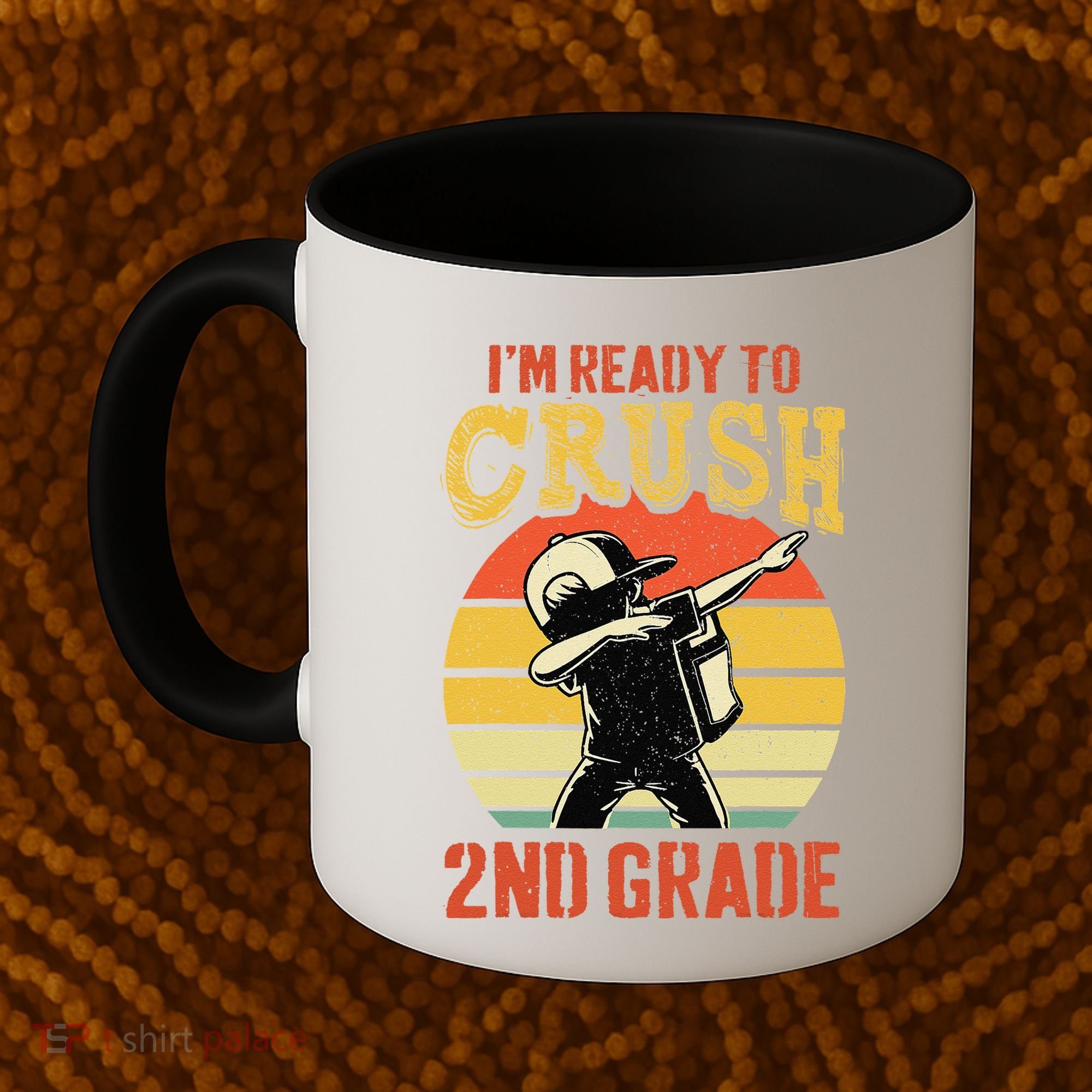 Ready To Crush Second Grade Back To School Dabbing Boy Coffee Mug