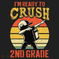 Ready To Crush Second Grade Back To School Dabbing Boy Tumbler thumb 3