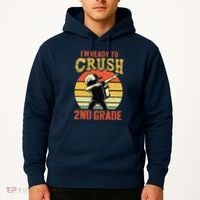 Ready To Crush Second Grade Back To School Dabbing Boy Hoodie thumb 2