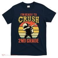 Ready To Crush Second Grade Back To School Dabbing Boy T-Shirt thumb 0