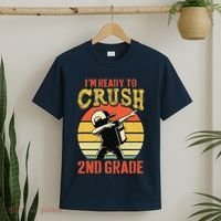 Ready To Crush Second Grade Back To School Dabbing Boy T-Shirt thumb 2
