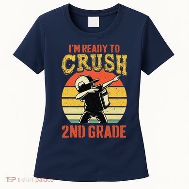 Ready To Crush Second Grade Back To School Dabbing Boy Women's T-Shirt