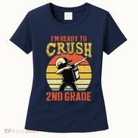Ready To Crush Second Grade Back To School Dabbing Boy Women's T-Shirt thumb 0