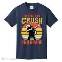 Ready To Crush Second Grade Back To School Dabbing Boy Kids T-Shirt thumb 0