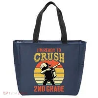 Ready To Crush Second Grade Back To School Dabbing Boy Tote Bag thumb 0