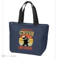 Ready To Crush Second Grade Back To School Dabbing Boy Tote Bag thumb 3