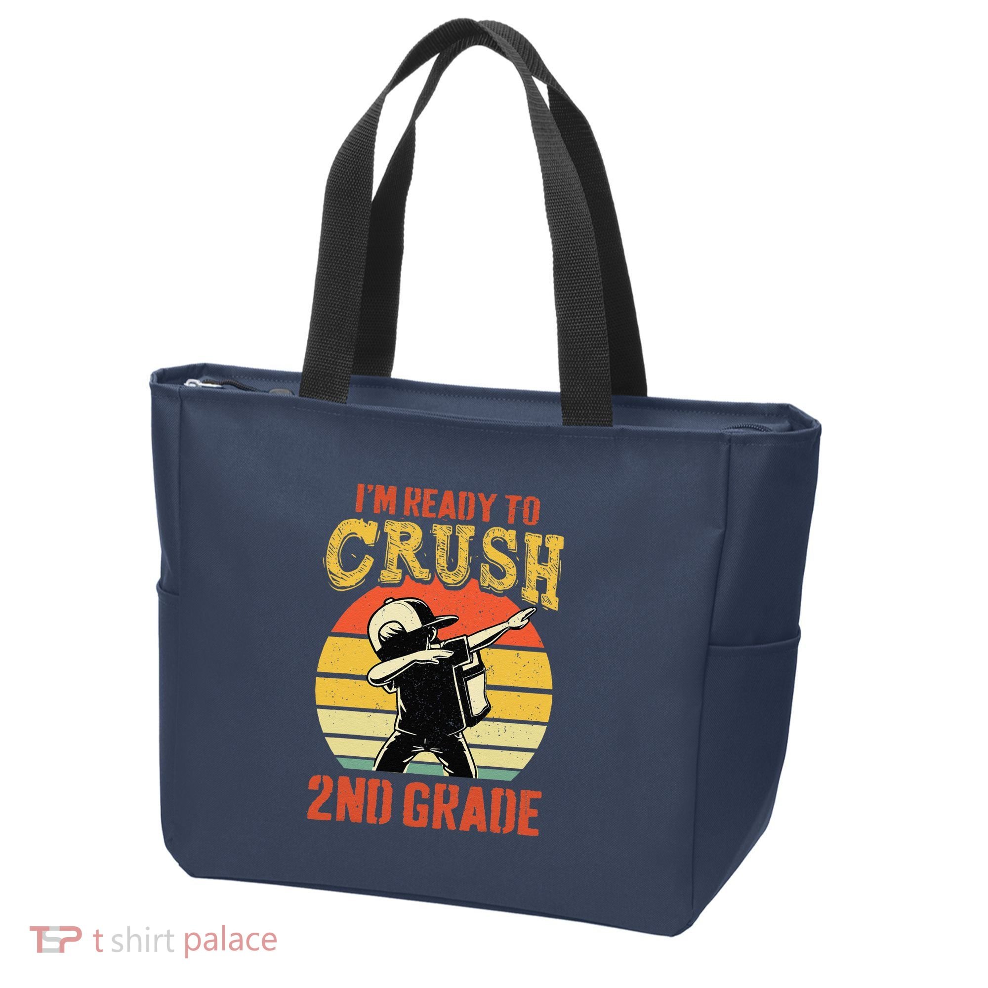Ready To Crush Second Grade Back To School Dabbing Boy Tote Bag