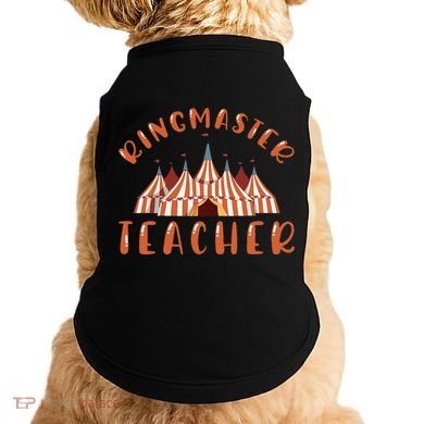 Ringmaster Teacher Carnival Costume Circus Doggie Tank