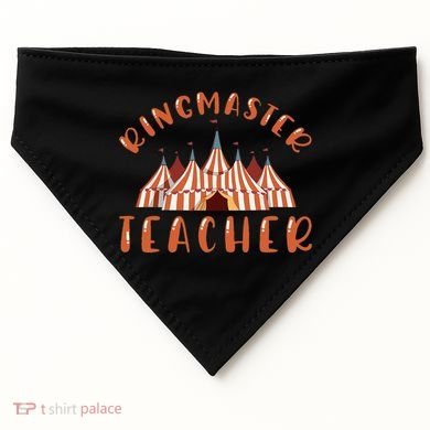 Ringmaster Teacher Carnival Costume Circus USA-Made Doggie Bandana