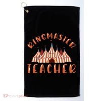 Ringmaster Teacher Carnival Costume Circus Golf Towel thumb 0