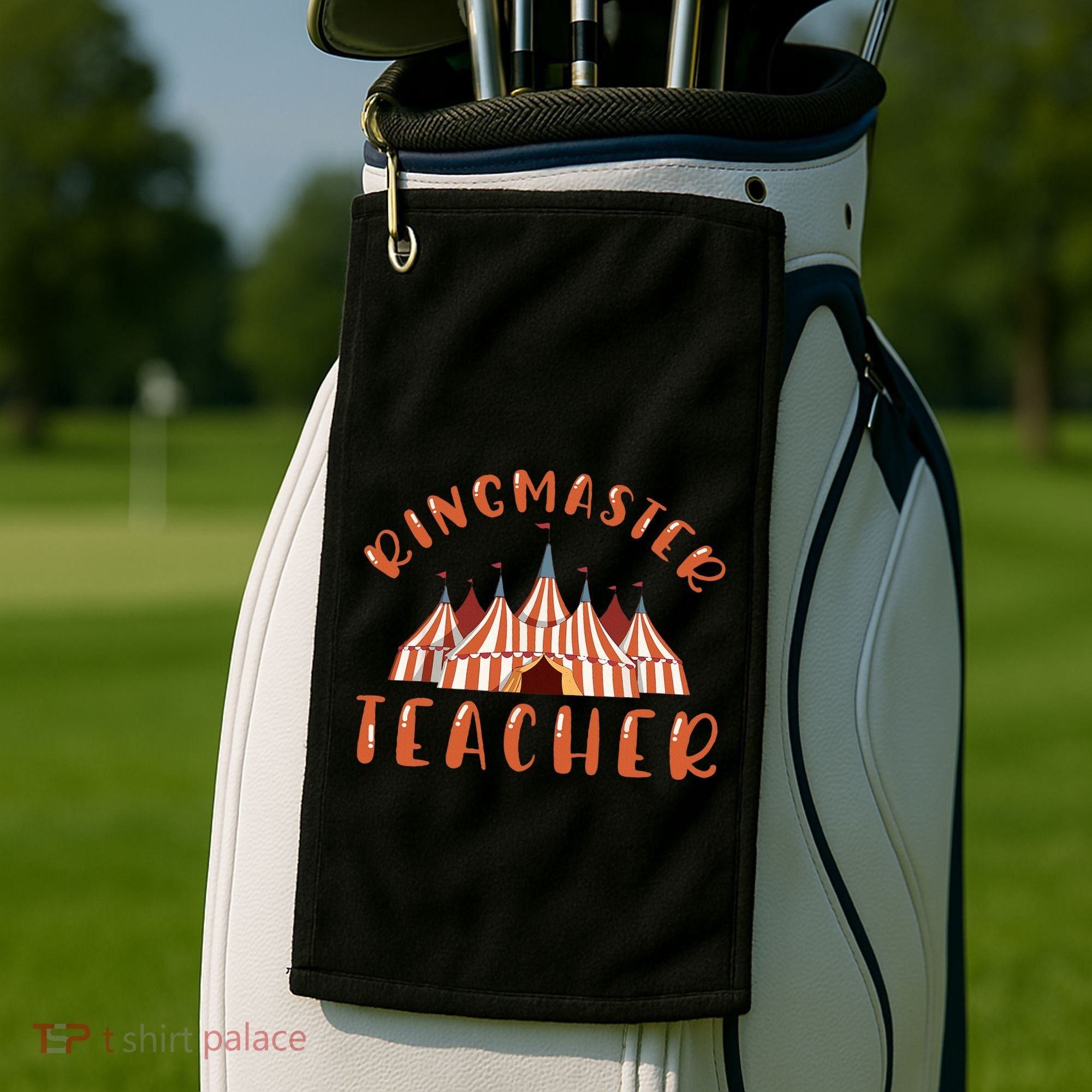 Ringmaster Teacher Carnival Costume Circus Golf Towel