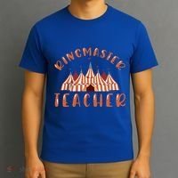 Ringmaster Teacher Carnival Costume Circus T-Shirt thumb 3