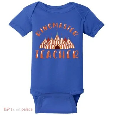 Ringmaster Teacher Carnival Costume Circus Baby Bodysuit