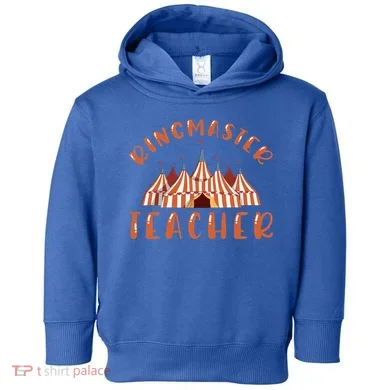 Ringmaster Teacher Carnival Costume Circus Toddler Hoodie