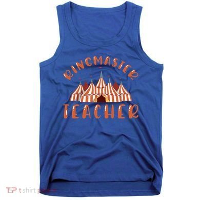Ringmaster Teacher Carnival Costume Circus Tank Top