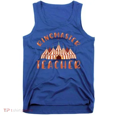 Ringmaster Teacher Carnival Costume Circus Tank Top