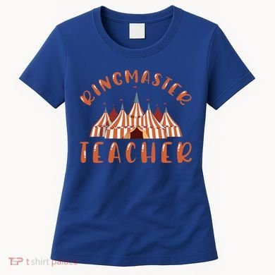 Ringmaster Teacher Carnival Costume Circus Women's T-Shirt