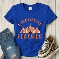 Ringmaster Teacher Carnival Costume Circus Women's T-Shirt thumb 3