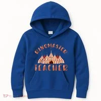 Ringmaster Teacher Carnival Costume Circus Kids Hoodie thumb 0