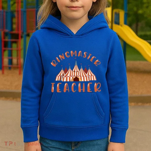 Ringmaster Teacher Carnival Costume Circus Kids Hoodie