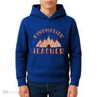 Ringmaster Teacher Carnival Costume Circus Kids Hoodie thumb 4