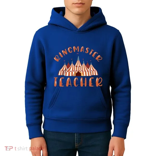 Ringmaster Teacher Carnival Costume Circus Kids Hoodie