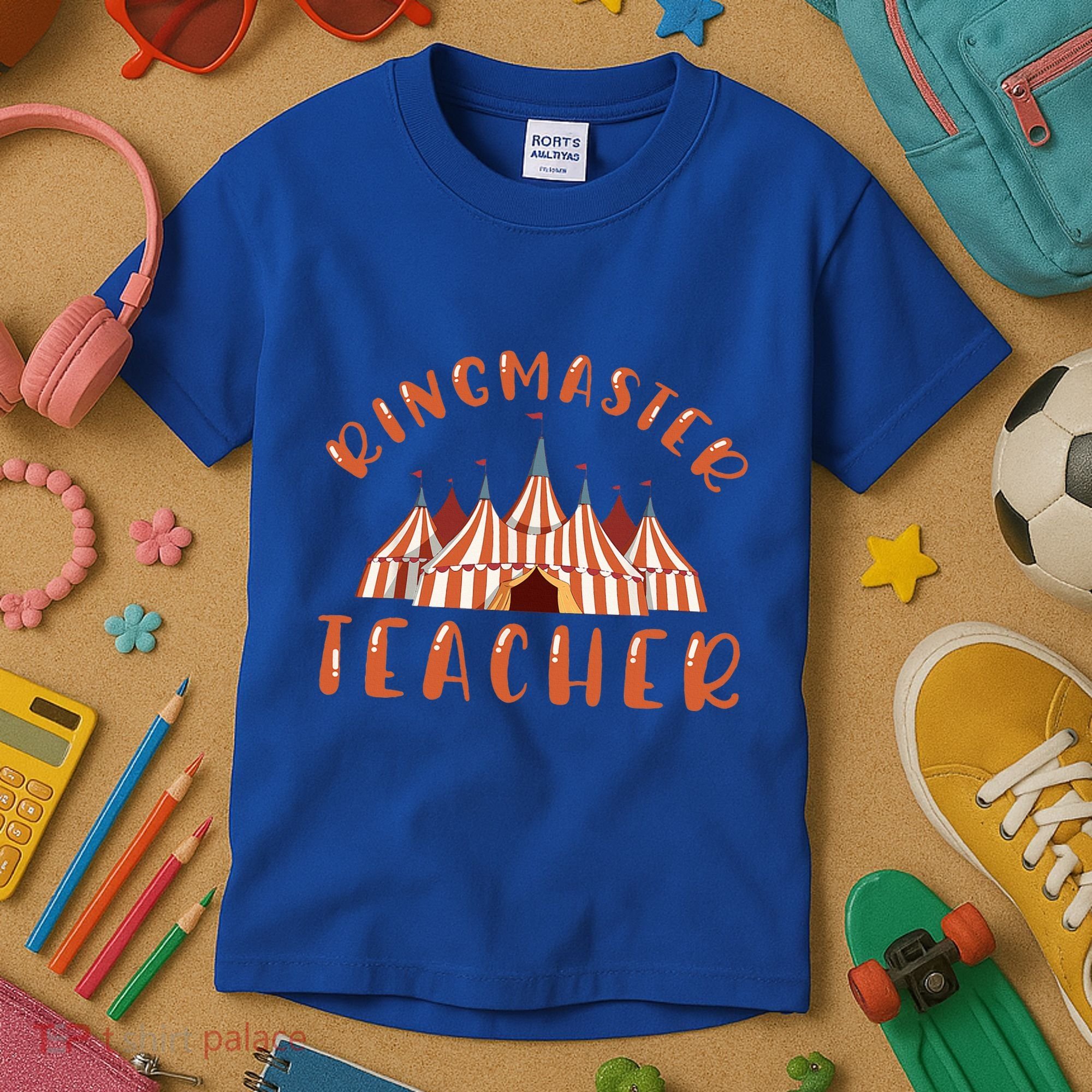 Ringmaster Teacher Carnival Costume Circus Kids T-Shirt