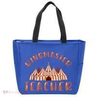 Ringmaster Teacher Carnival Costume Circus Tote Bag thumb 0