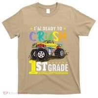 Ready To Crush 1st Grade Monster Truck First Day Of School Gift T-Shirt thumb 0