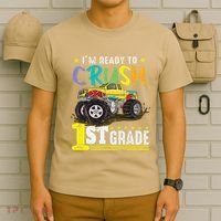 Ready To Crush 1st Grade Monster Truck First Day Of School Gift T-Shirt thumb 6
