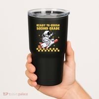 Ready To Crush Second Grade Back To School Tumbler thumb 2