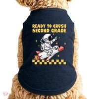 Ready To Crush Second Grade Back To School Doggie Tank thumb 0