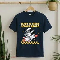 Ready To Crush Second Grade Back To School T-Shirt thumb 2