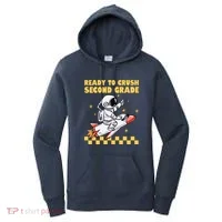 Ready To Crush Second Grade Back To School Women's Hoodie thumb 0