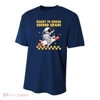 Ready To Crush Second Grade Back To School Youth Performance Sprint T-Shirt thumb 0