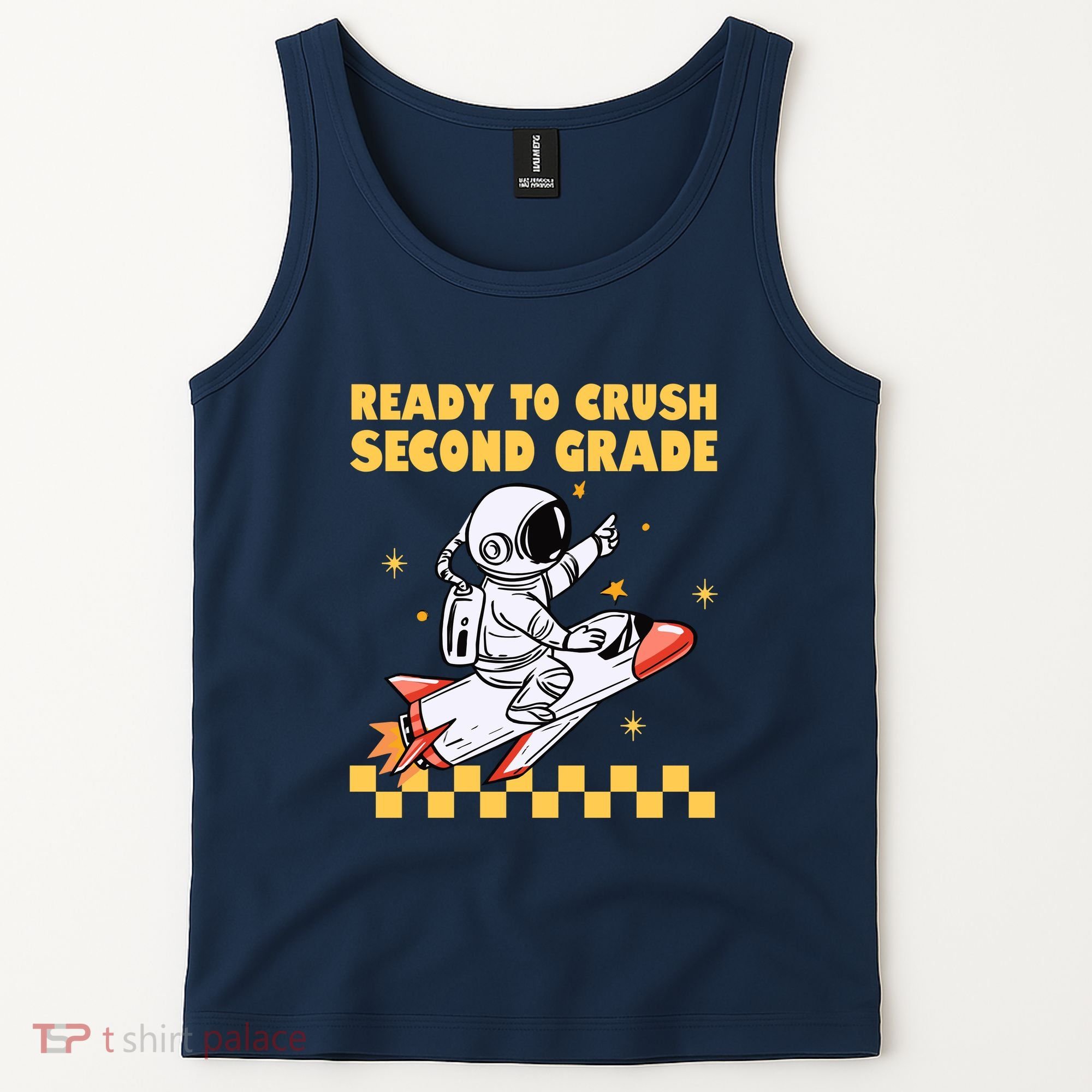 Ready To Crush Second Grade Back To School Tank Top