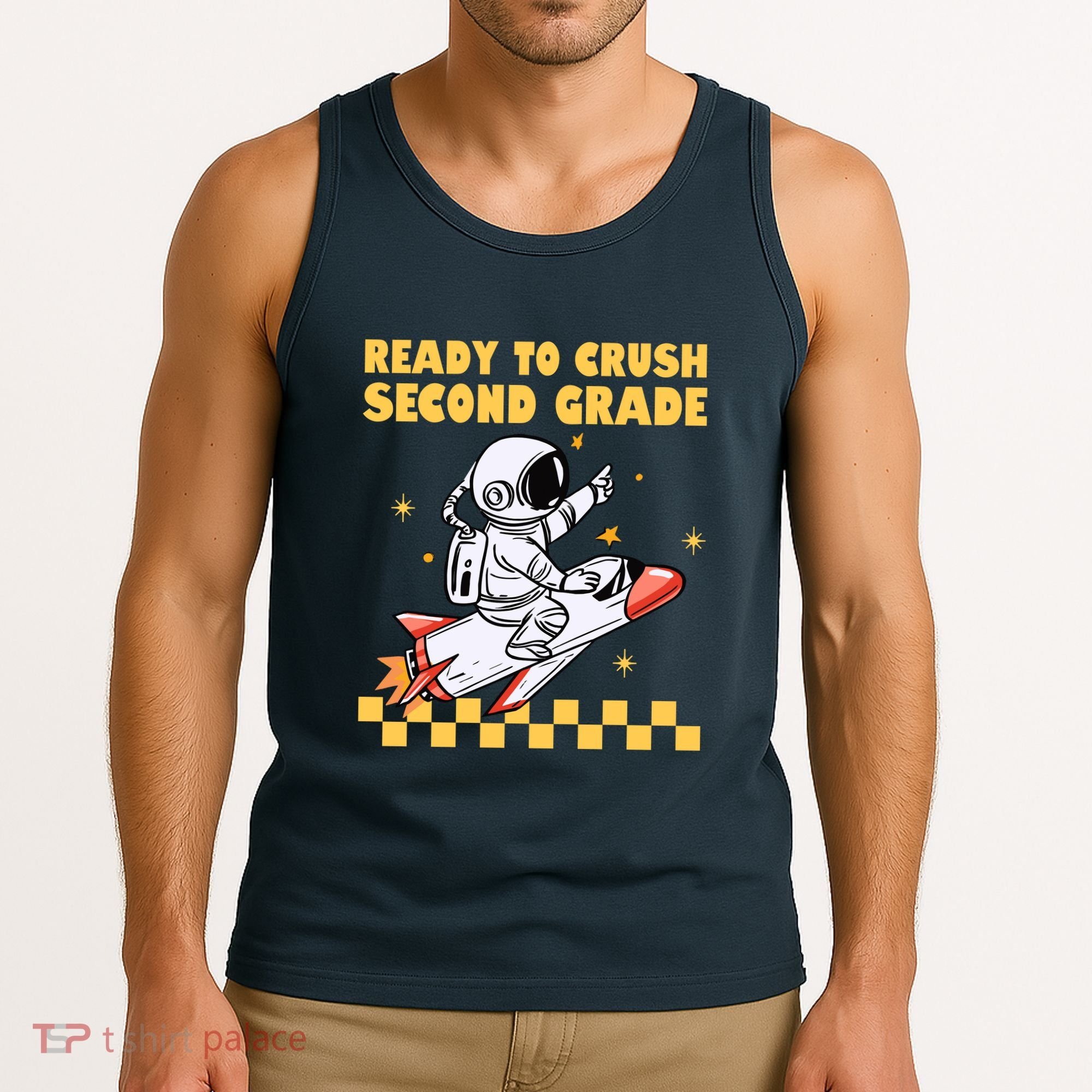 Ready To Crush Second Grade Back To School Tank Top