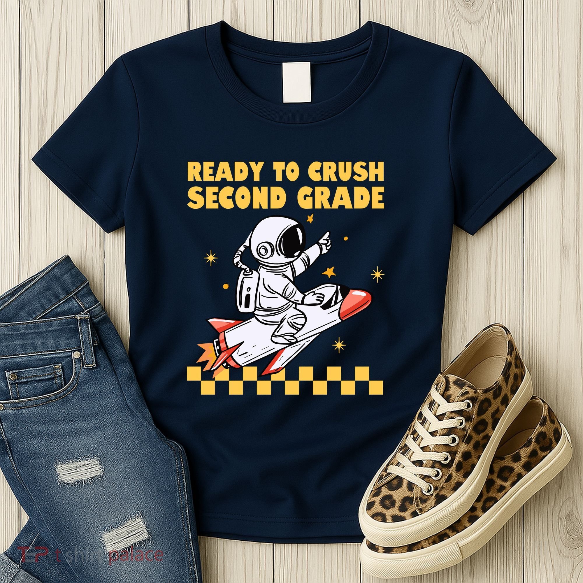 Ready To Crush Second Grade Back To School Women's T-Shirt