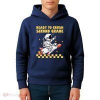 Ready To Crush Second Grade Back To School Kids Hoodie thumb 4