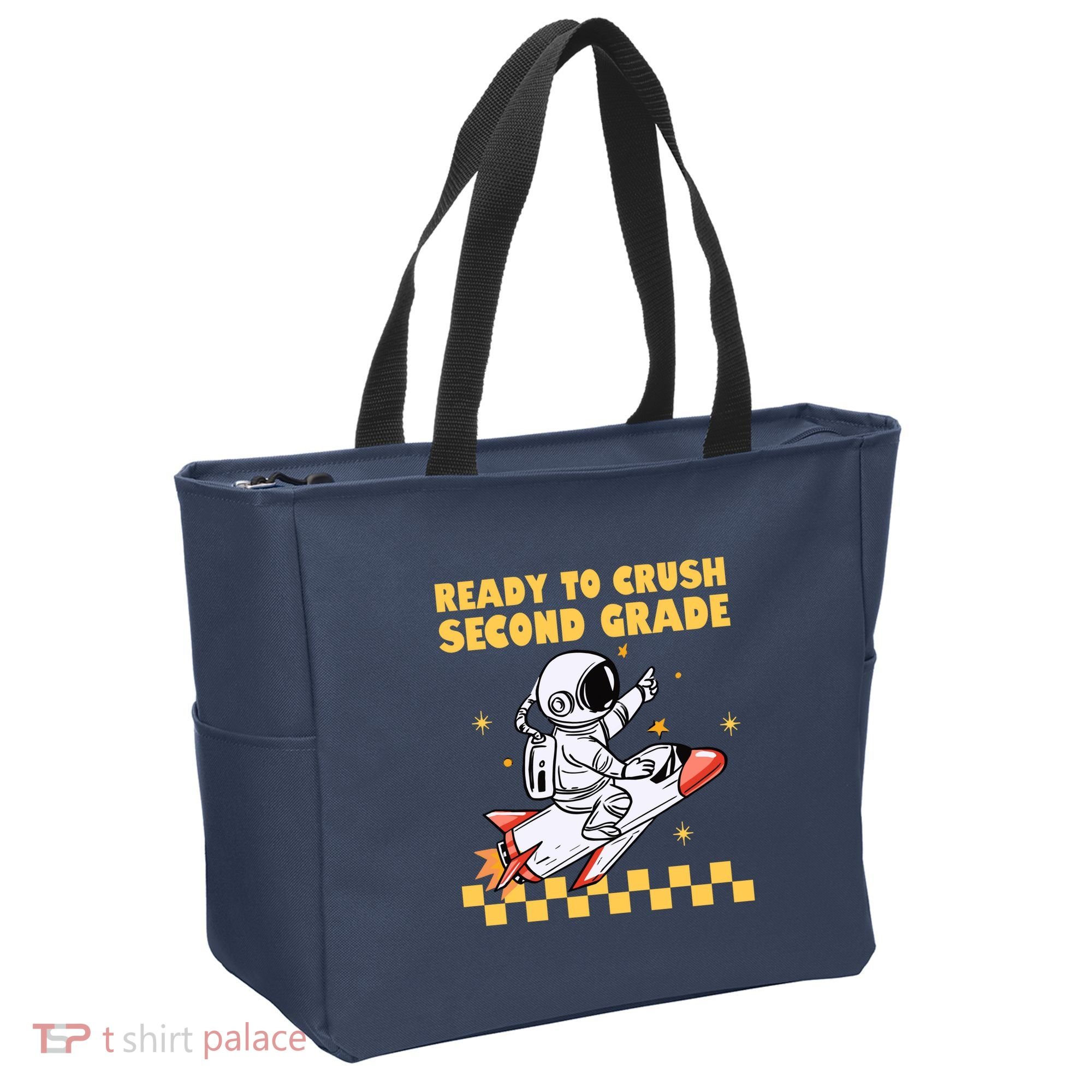 Ready To Crush Second Grade Back To School Tote Bag