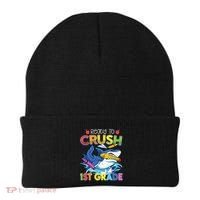 Ready To Crush 1st Grade Shark Back To School Beanie thumb 0