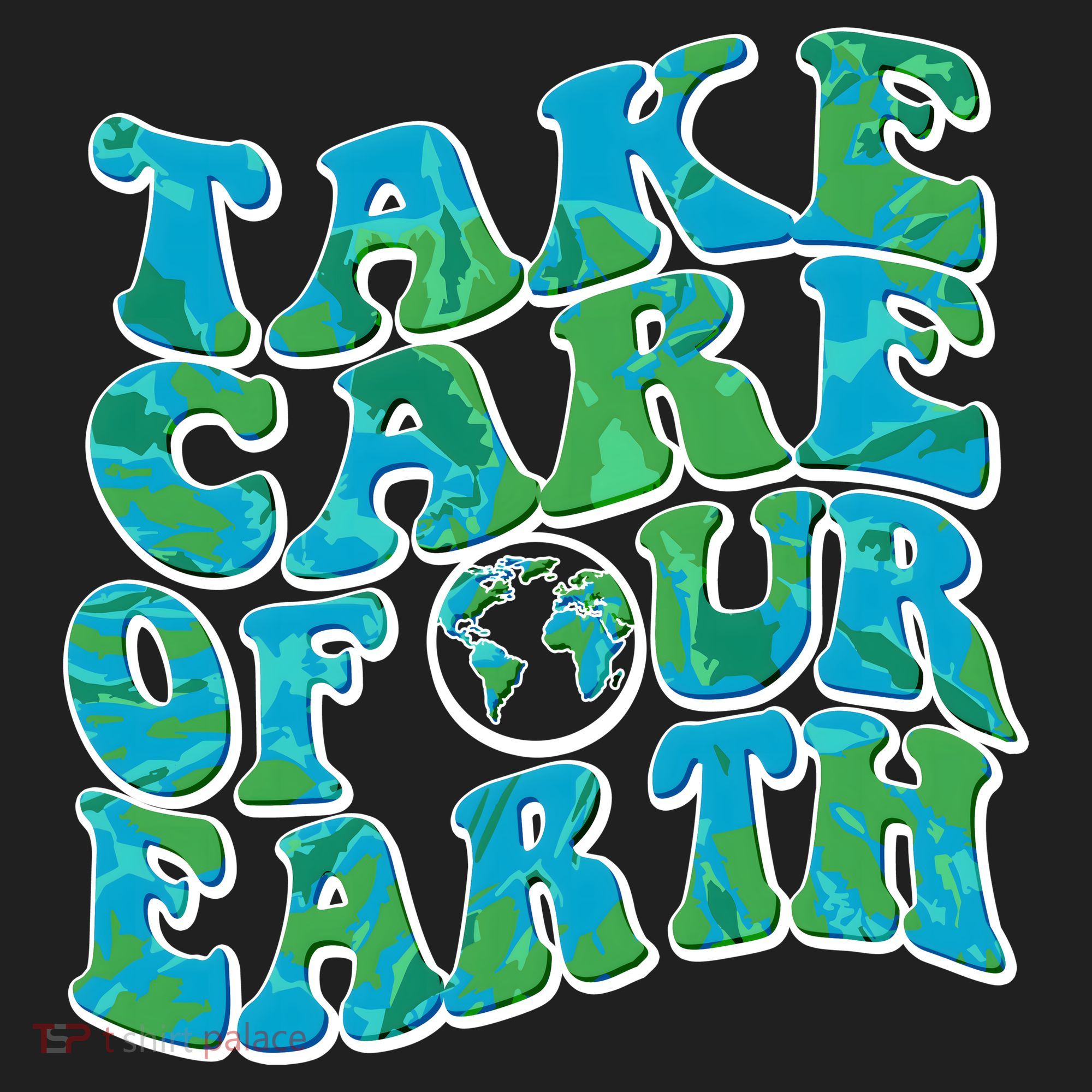 Retro Take Care Of Our Earth Celebrate Earth Day Comfort Colors T-Shirt