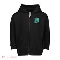 Retro Take Care Of Our Earth Celebrate Earth Day Toddler Zip Fleece Hoodie thumb 0