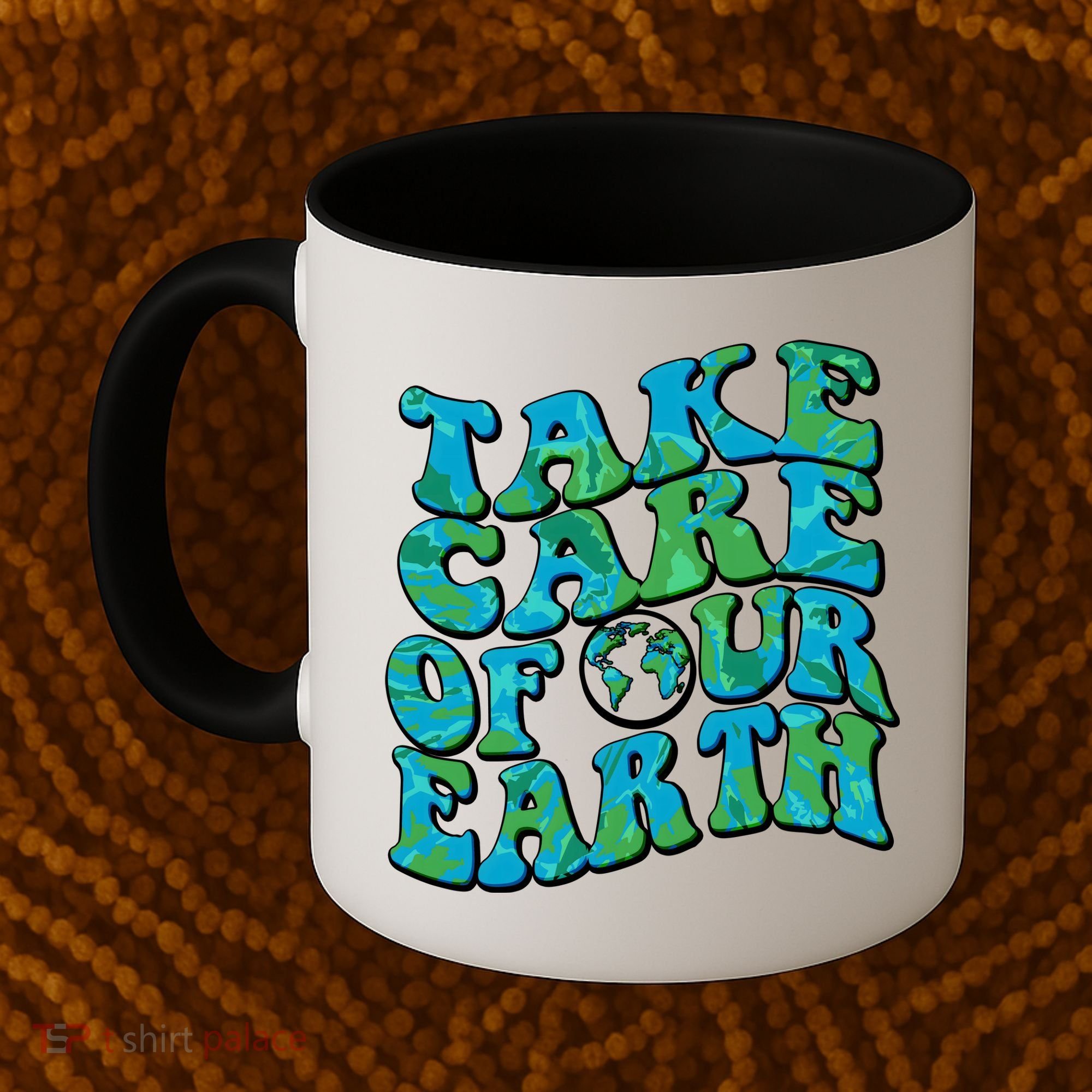 Retro Take Care Of Our Earth Celebrate Earth Day Coffee Mug