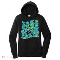 Retro Take Care Of Our Earth Celebrate Earth Day Women's Hoodie thumb 0