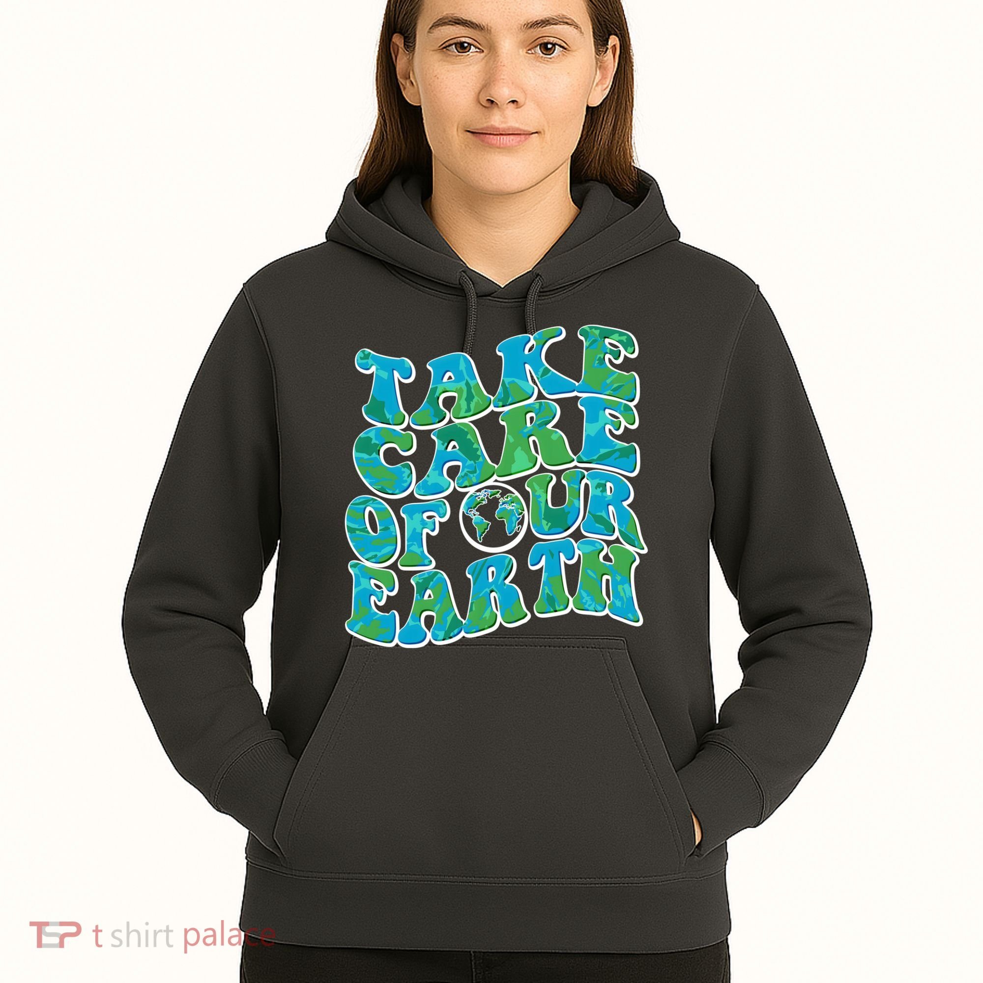 Retro Take Care Of Our Earth Celebrate Earth Day Hoodie